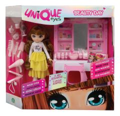 Unique Eyes Beauty Day Playset with Doll