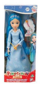 Pinocchio Fairy with Turquoise Hair Doll