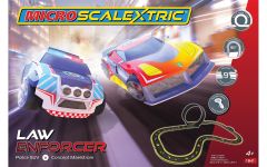 Micro Scalextric Law Enforcer Mains Powered Race