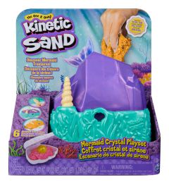 * Kinetic Sand Mermaid Crystal Playset