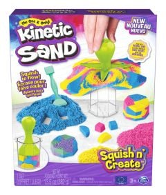 * Kinetic Sand Squish N Create Playset