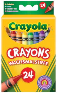 24 Crayons Assorted Eco