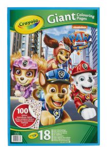 Paw Patrol Adventure Pups Giant Colouring Pages