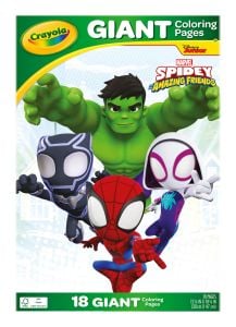 Crayola Spidey & Amazing Friends Giant Colouring Pages
