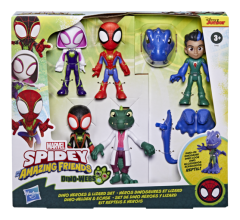 Spidey and his Amazing Friends Dino Heroes and Lizard Figure Set