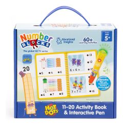Numberblocks 11-20 Activity Book & Interactive Pen