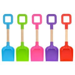 15in Wood Shaft Spade Assorted