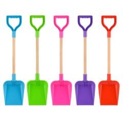 22in Wood Shaft Spade Assorted
