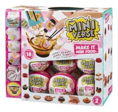 MGA's Miniverse Make It Mini Foods Diner S2B - 18 Pack