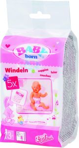 Baby Born Nappies 5 pack