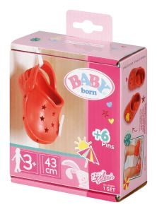 * BABY Born Shoes With Pins 4 Assorted 43cm