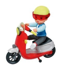 * Baby Born Minis Playset - Simon with Scooter
