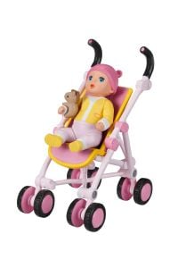 * Baby Born Minis Playset - Stroller with Eli