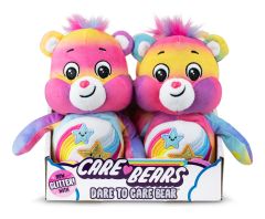 *Care Bears 22cm Bean Plush - Dare To Care (Tray)