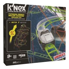 15- K'nex Typhoon Frenzy Coaster