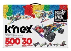 K'NEX Classics 500 Pc/ 30 Model Wings and Wheels
