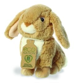 Eco Nation Lop-Eared Rabbit Tan 9"