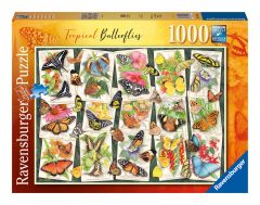 Tropical Butterflies 1000 Piece Jigsaw Puzzle