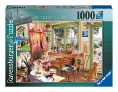 My Haven No.11 The Artist's Shed 1000 Piece Jigsaw Puzzle