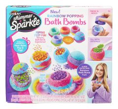 * Shim N Spark Rainbow Surprise Poppin Bath Bomb