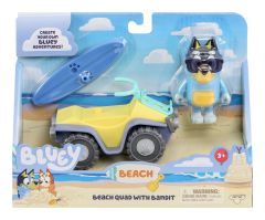 * Bluey Beach S9 Vehicle & Figure - Beach Quad