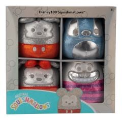 Squishmallows - 5in Disney 100 4-Pack