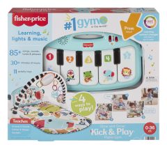 Fisher Price Glow and Grow Kick and Play Gym - Blue