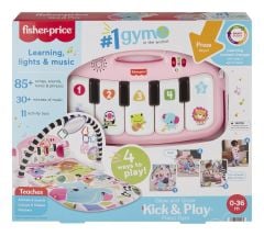 Fisher Price Glow and Grow Kick and Play Gym - Pink
