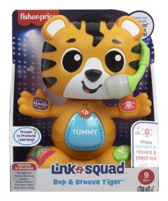 Fisher Price Link Squad Bop and Learn Tiger