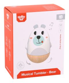 Wooden Musical Tumbler - Bear