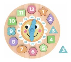 Wooden Clock Puzzle - Refresh