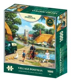 Nostalgia Collection Village Postman 1000pc