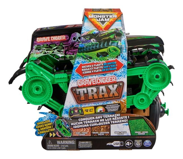 Traxxas monster jam grave digger top