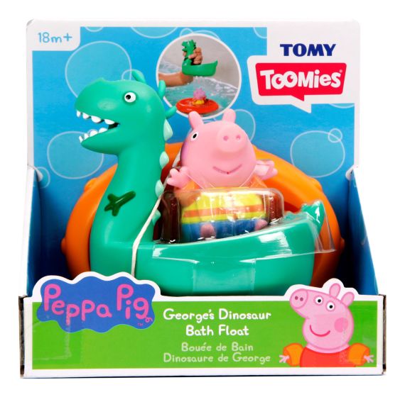 Toomies Peppa Pig George Dino Bath Float