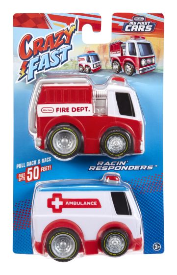 Little Tikes Crazy Fast Cars 2 Pack Racin Responders