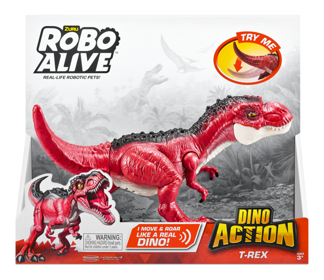 Robo Alive Dino Action T Rex Series 1