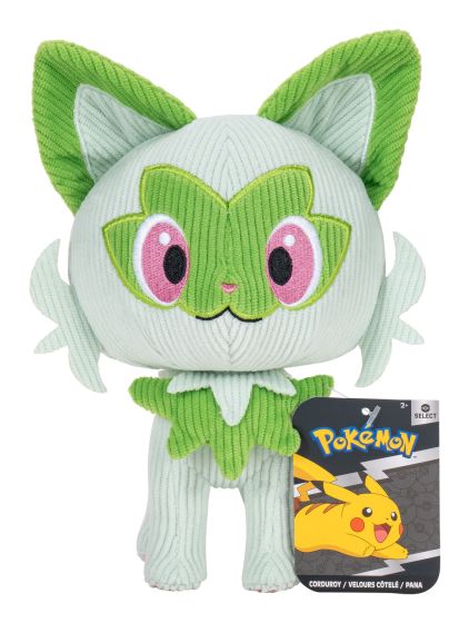 Pokemon 8 Corduroy Sprigatito Plush