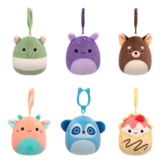 Squishmallows 3.5 Mini Clip On Plush 20 Assortment