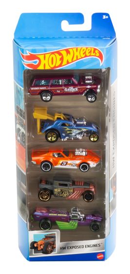 Hot wheels 5 car set hotsell