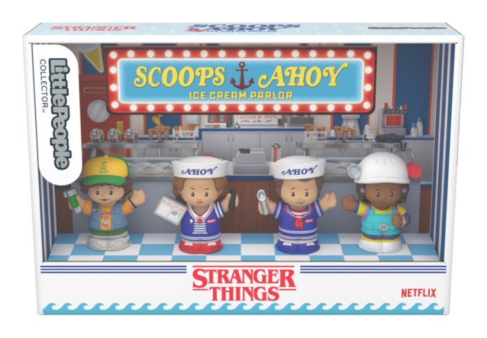 Fisher Price Little People Collector Stranger Things Scoop Troop