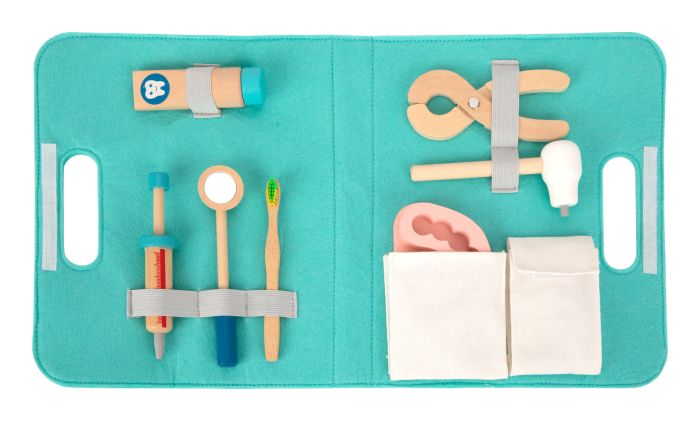 Wooden dentist kit 2025