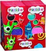 Plasticine BaSix Assorted in CDU