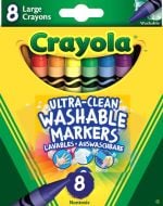 8 Ultra Clean Large Crayons