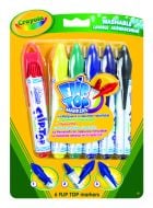 6 Flip Top Markers