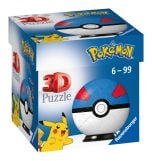 Pokemon Great Ball 3D Puzzle, 54pc