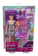 * Barbie Babysitter and Stroller Blonde