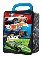 Hot Wheels Tin Car Storage Case - Black