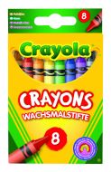 8 Crayons Assorted Eco