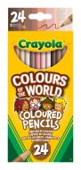 24 Colours of the World Coloured Pencils