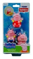 Daddy Pig, Peppa & George Bath Squirters